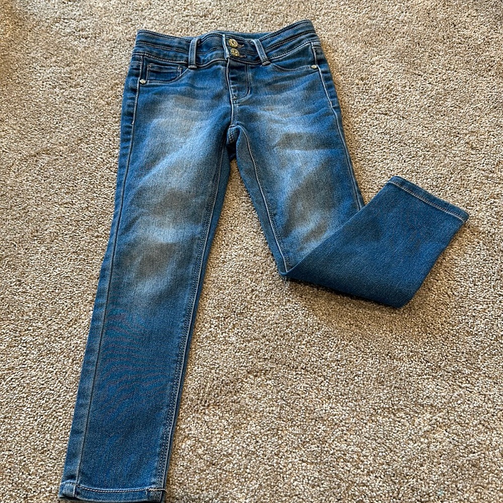 Sonoma Jegging girls size 6 with glitter buttons